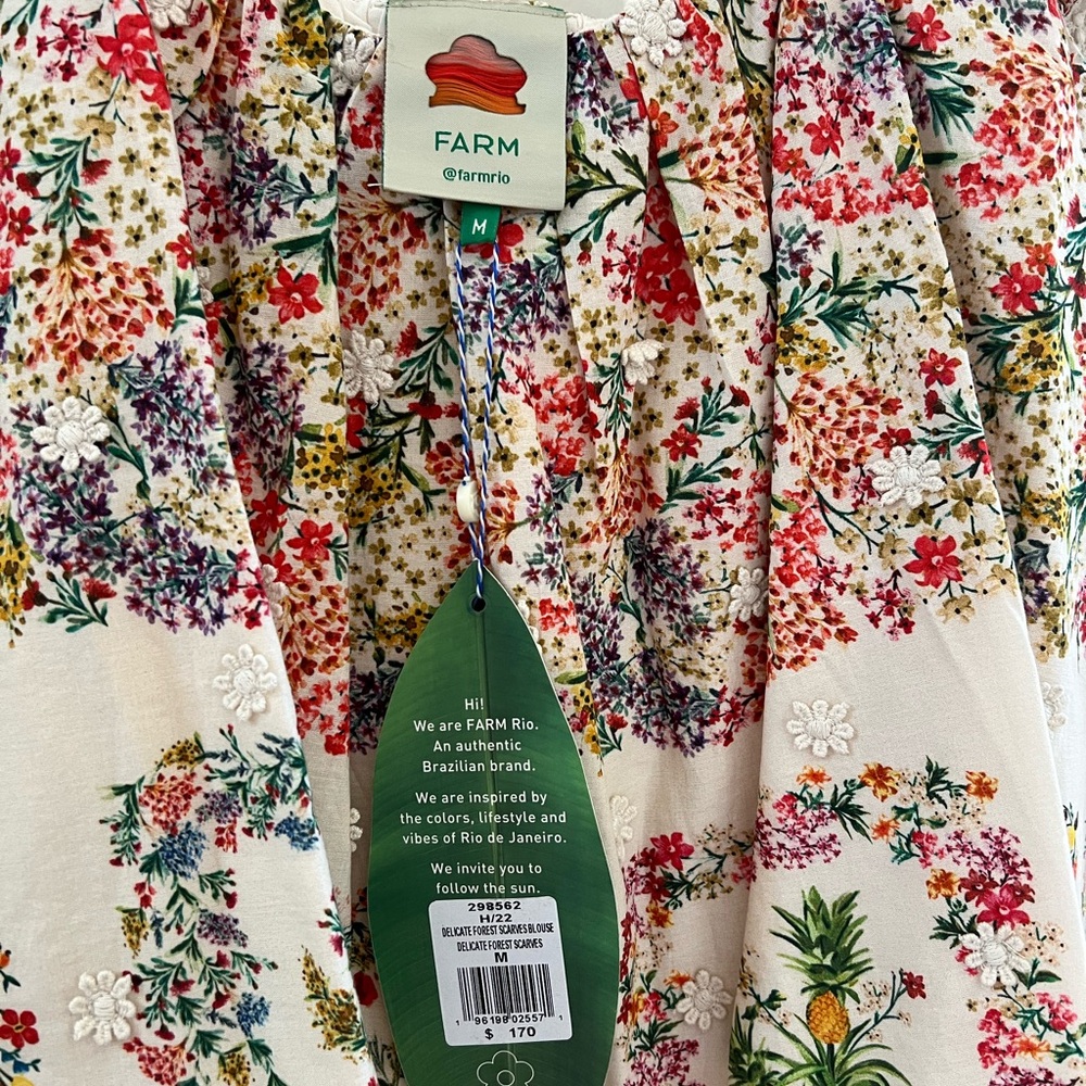 FARM Rio Multicolor Floral Blouse - Picture 2 of 5
